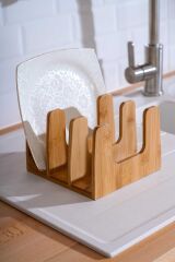 Acar 250 Bambu 3 Gözlü Tabaklık