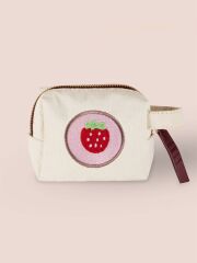 The Mia KYD0042 Meyve Nakışlı Çanta Çilek 14x12 Cm
