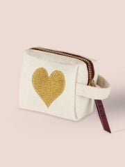 The Mia KYD0044 Kalp Nakışlı Çanta 14x12 Cm