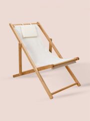 The Mia CMB0009 Katlanır Şezlong Sandalye 130x60x5 Cm