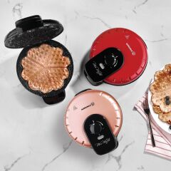 Korkmaz A319-03 Mia Rosagold Waffle Makinesi