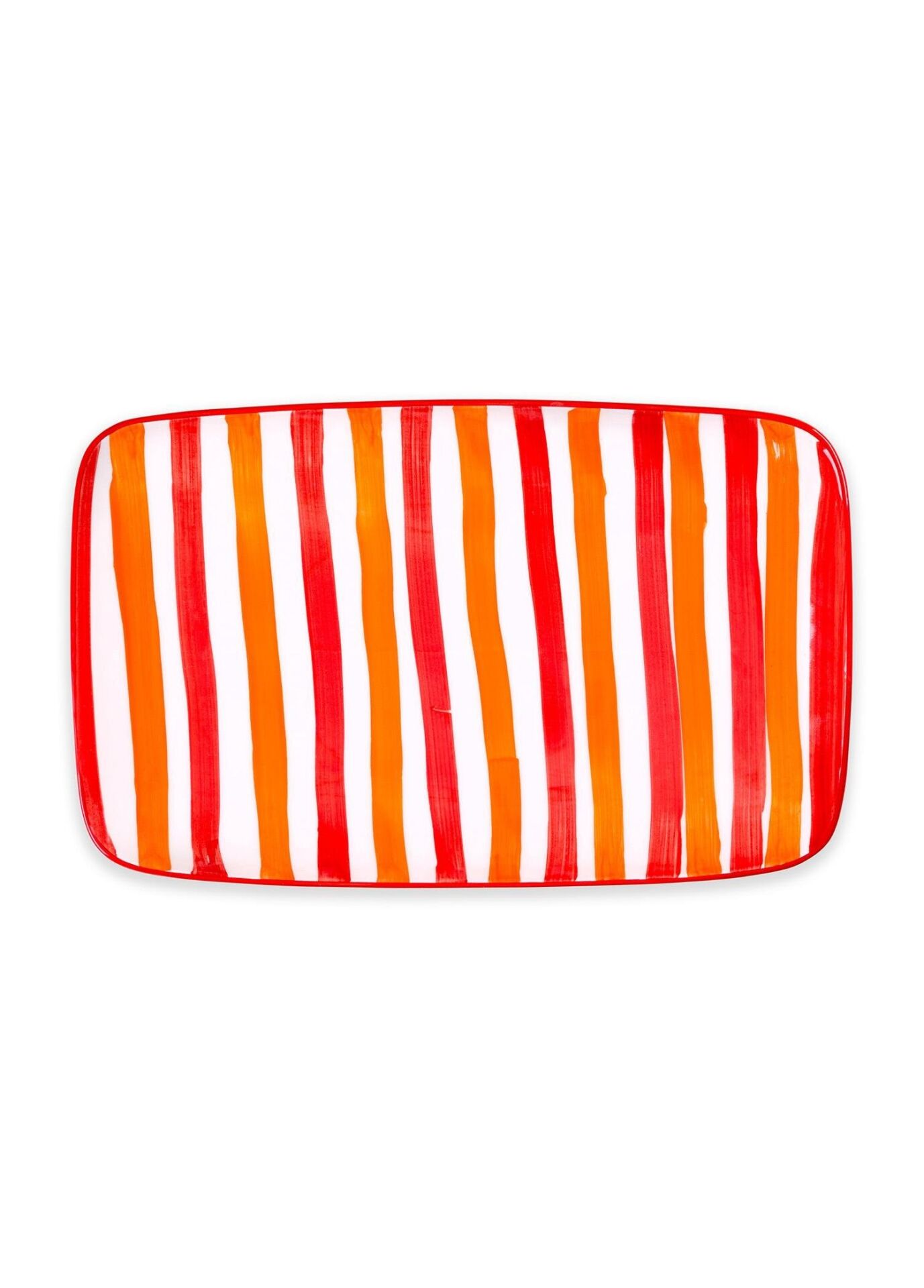 The Mia JOY0008 Joy Dikdörtgen Servis Kırmızı 33x21 Cm