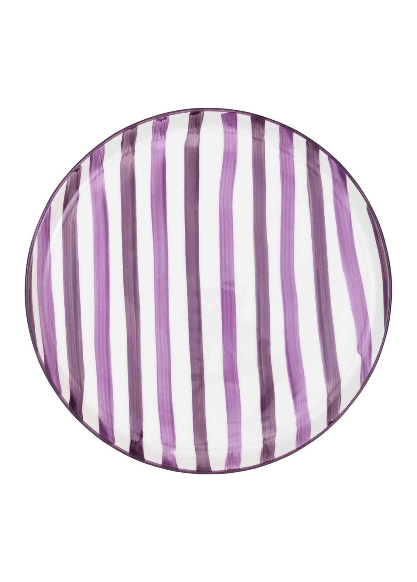 The Mia JOY0015 Joy Servis Tabağı Mor 30 Cm