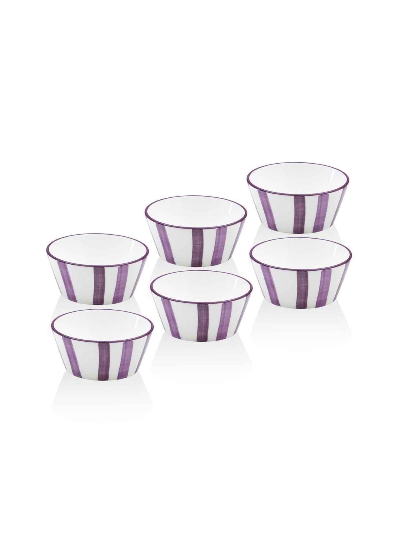 The Mia JOY0024 Joy Sosluk Çerezlik 6 Lı Set Mor 10 Cm