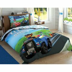 Taç Lisanslı Paw Petrol Team Nevresim Takımı Tek Kişilik