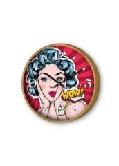 The Mia DVS130 Popart Duvar Saati 30 Cm