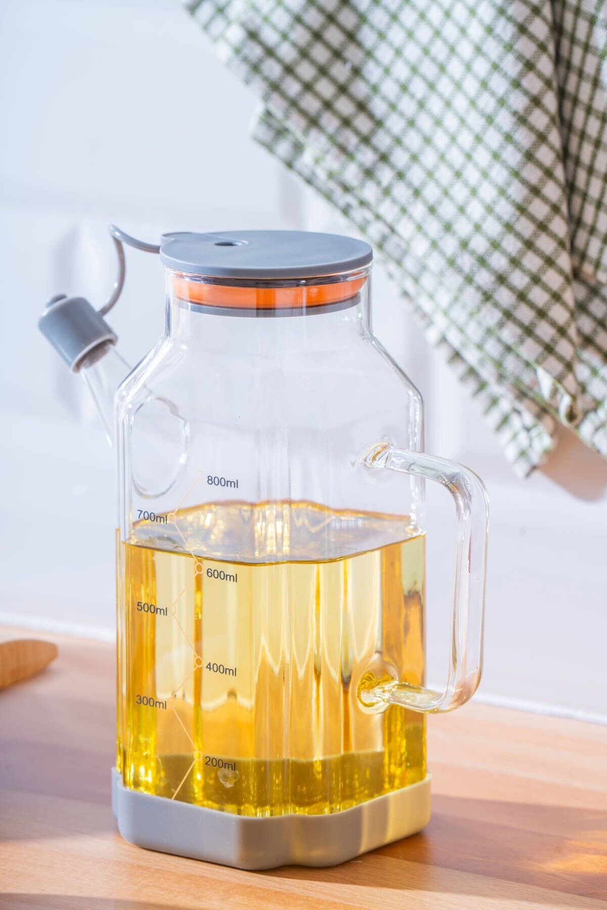 Acar 8125 Lume Cam Yağdanlık Gray - 800 ML