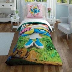 Taç Lisanslı Şirine Funny Girl Tek Kişilik Nevresim Takımı