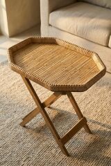 Acar 8833 Aura Ahşap Ayaklı Sehpa 62x41x53,5 Cm