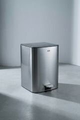 Acar 8821 Bantia Paslanmaz Çelik Çöp Kutusu 18 Lt