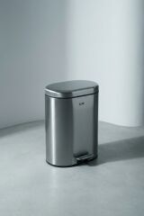 Acar 8822 Bantia Paslanmaz Çelik Çöp Kutusu 12 Lt