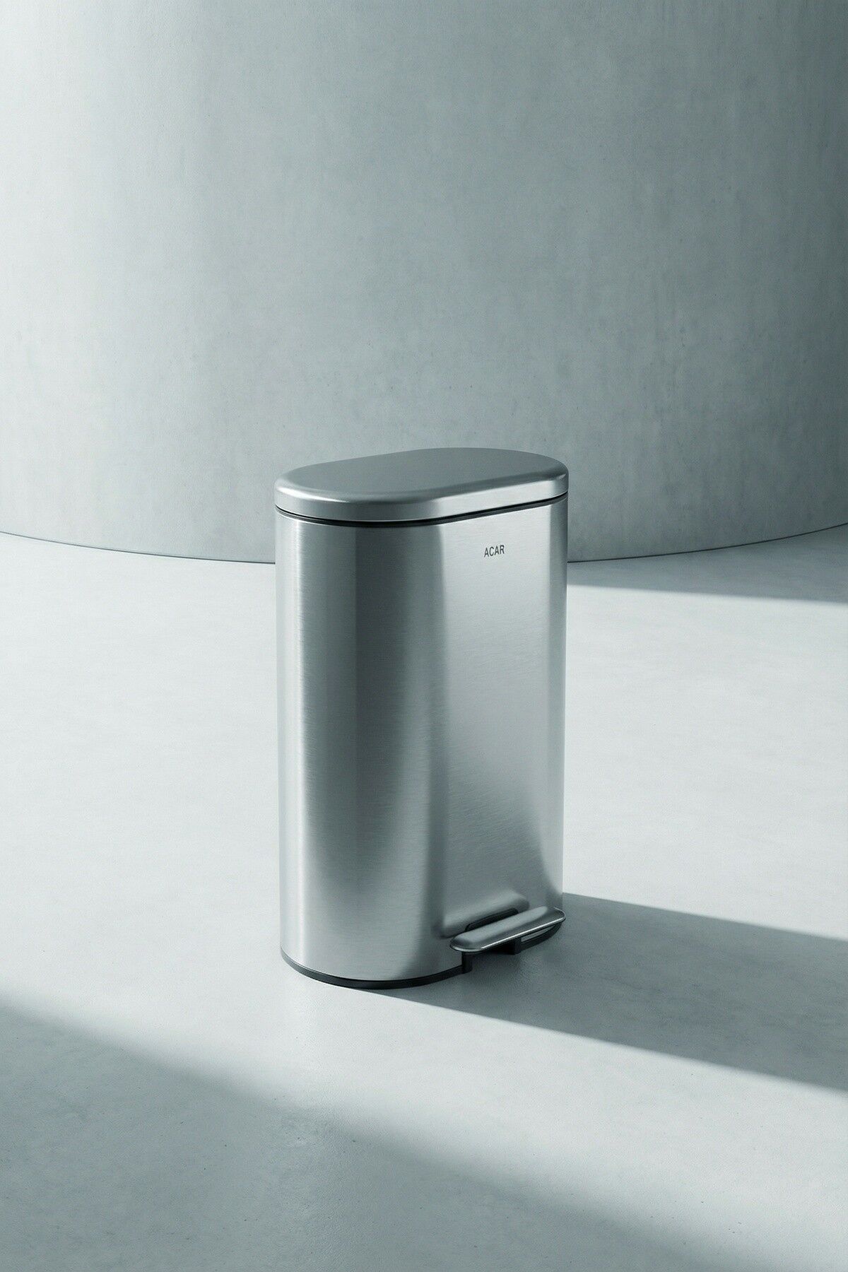 Acar 8823 Bantia Paslanmaz Çelik Çöp Kutusu 30 Lt