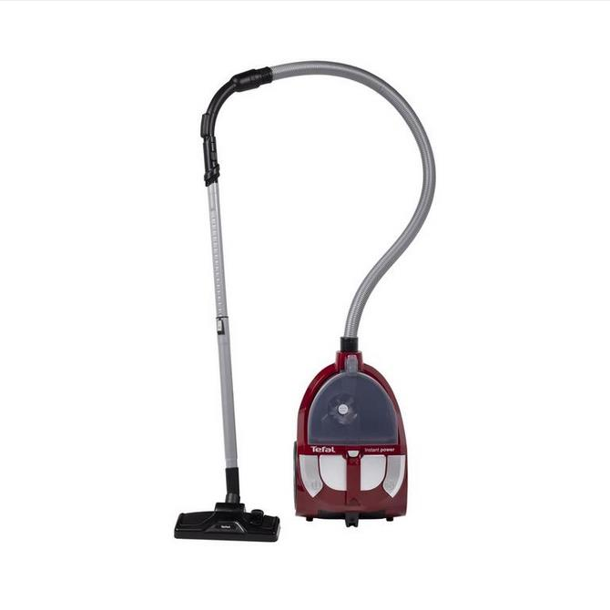 Tefal UW3823 Instant Power Toz Torbasız Elektrikli Süpürge - Bordo