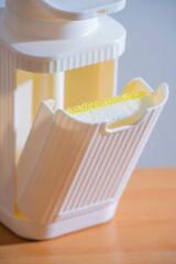 Acar 9255 Snoppy Sünger Hazneli Sıvı Sabunluk White - 19 Cm