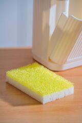 Acar 9255 Snoppy Sünger Hazneli Sıvı Sabunluk White - 19 Cm