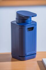 Acar 9255 Snoppy Sünger Hazneli Sıvı Sabunluk Navy Blue - 19 Cm