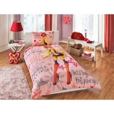 Taç Lisanslı Winx Holiday Stella Tek Kişilik Nevresim Takımı