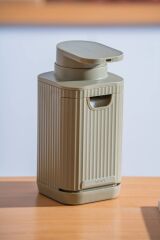 Acar 9255 Snoppy Sünger Hazneli Sıvı Sabunluk Khaki Green - 19 Cm