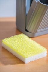 Acar 9255 Snoppy Sünger Hazneli Sıvı Sabunluk Gray - 19 Cm