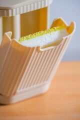 Acar 9255 Snoppy Sünger Hazneli Sıvı Sabunluk Cream - 19 Cm