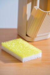 Acar 9255 Snoppy Sünger Hazneli Sıvı Sabunluk Cream - 19 Cm