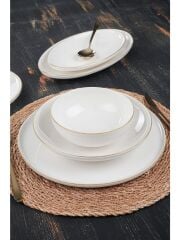 Acar 5540 Crystal 27 Prç Porselen Yemek Takımı