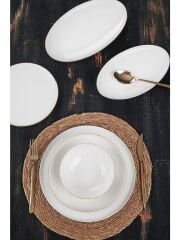 Acar 5540 Crystal 27 Prç Porselen Yemek Takımı