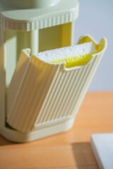 Acar 9255 Snoppy Sünger Hazneli Sıvı Sabunluk Mint Green - 19 Cm