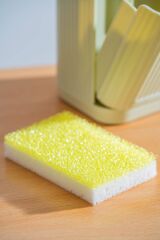 Acar 9255 Snoppy Sünger Hazneli Sıvı Sabunluk Mint Green - 19 Cm