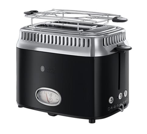 Russell Hobbs 21681-56 Retro Ekmek Kızartma Makinesi Siyah