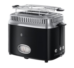 Russell Hobbs 21681-56 Retro Ekmek Kızartma Makinesi Siyah