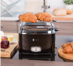 Russell Hobbs 21681-56 Retro Ekmek Kızartma Makinesi Siyah