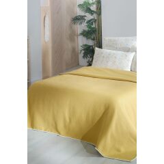 Sarev Dory V5 Sarı Pike Takımı Çift Kişilik