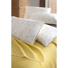 Sarev Dory V5 Sarı Pike Takımı Çift Kişilik