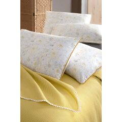 Sarev Dory V5 Sarı Pike Takımı Çift Kişilik