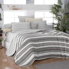 Sarev Twister V2 Gri Pike Takımı Çift Kişilik