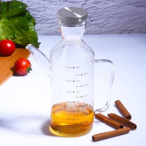 Kosova CAM-1268 Borosilikat Cam Yağlık 750 ML