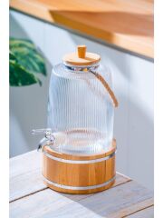 Acar 7634 Bambulu Cam Sebil 3 Lt