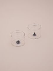 The Mia CAM0455 Yuvarlak Tuzluk Biberlik 2 Li Set 6x5 Cm