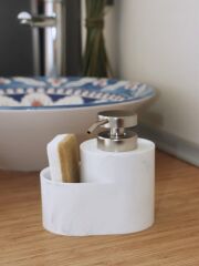 The Mia SBN0081 Marble Süngerli Sıvı Sabunluk 400 ML