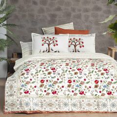 Sarev Nardugan V1 Fancy Poplin Nevresim Takımı Tek Kişilik