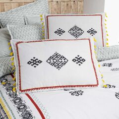 Sarev Oghuz V1 Fancy Poplin Nevresim Takımı Tek Kişilik