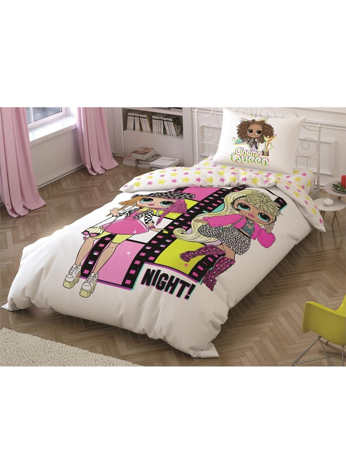 Taç Lisanslı Lol Surprise Omg Tek Kişilik Nevresim Takımı