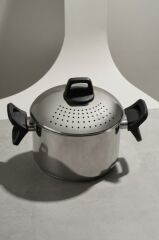 Acar 10391 Karat Çelik Makarna Tenceresi 20 Cm