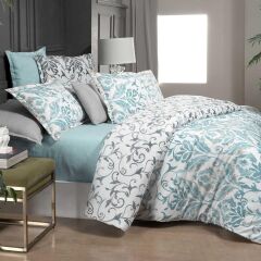 Sarev Derla V1 Fancy Poplin Nevresim Takımı Çift Kişilik