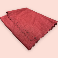 Lüx Şönil Çok Amaçlı Örtü 170 x 210 Bordo