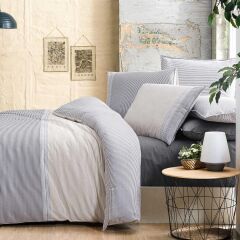 Sarev Sevilla V1 Fancy Poplin Nevresim Takımı Çift Kişilik