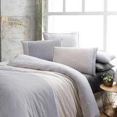 Sarev Sevilla V1 Fancy Poplin Nevresim Takımı Tek Kişilik