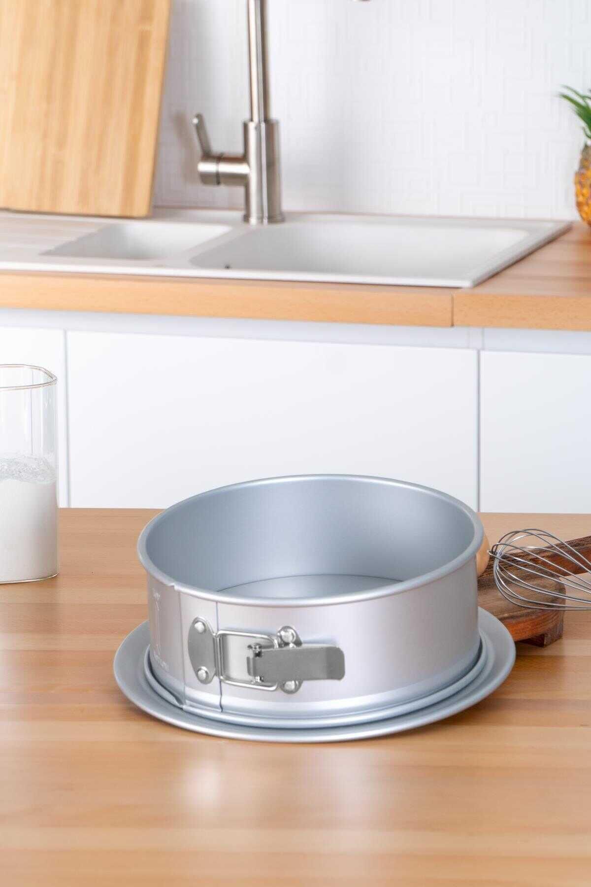 Acar 5779 Aliminyum Yuvarlak Kelepçeli Kek Kalıbı 31 Cm