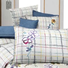 Sarev Janın V1 Fancy Poplin Nevresim Takımı Tek Kişilik